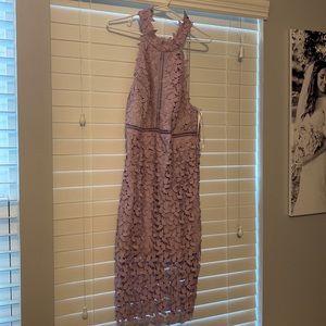 Nordstrom Light purple wedding guest dress